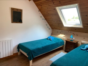 Chambre Chalet  www.gitesdesgirouettes.fr